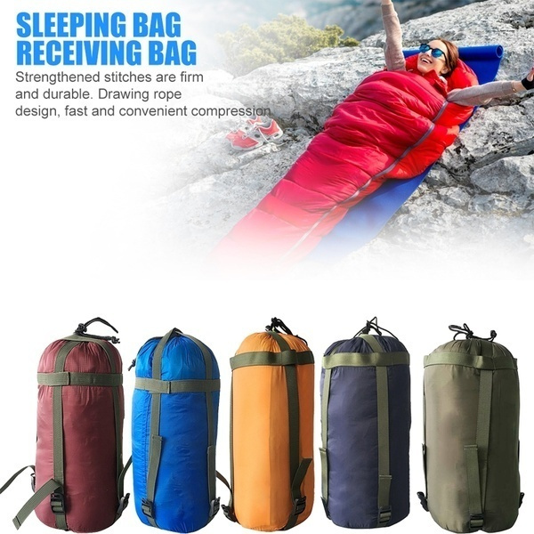 Outdoor Camping Sleeping Bag Compression Pack Leisure Hammock Storage Pack 