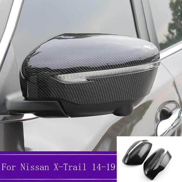 Absay Tahiti Sanselig ABS Carbon Fiber Look Rear View Mirror Cover Trim Car Decorative Sticker  Accessories Fit For Nissan X-Trail T32 2014 2015 2016 2017 2018 2019 2020 |  Wish