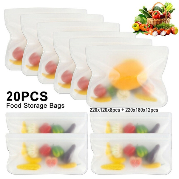 silicone freezer bags