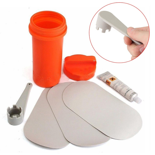 3Pcs Kayak Inflatable Boat Puncture Repair Kit PVC Patch Glue Kits