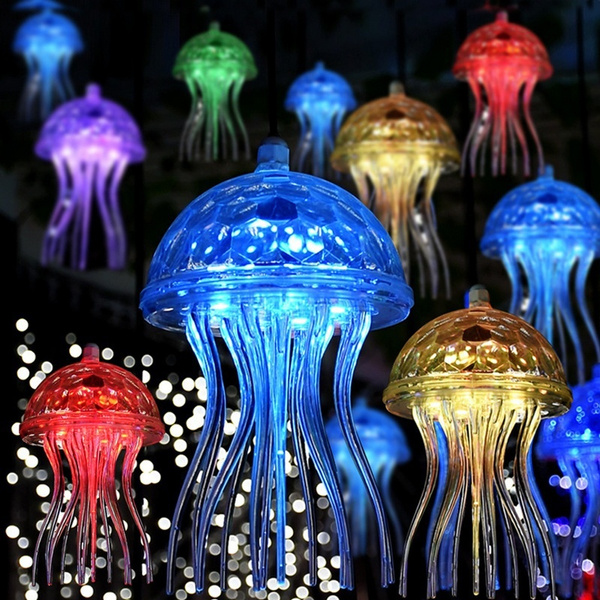 Chowder Led Light LED Simulation Jellyfish Colorful Chandelier Bar restaurant Interior ...