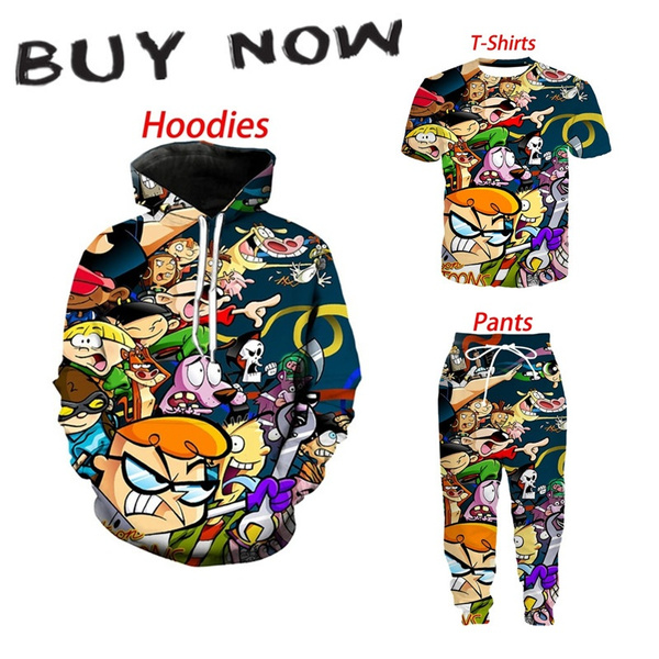 1PC) Newest 3D Print Cartoon network 90s Men Women T Shirts/Hoodies/Pants | Wish 1PC) Newest 3D Print Cartoon network 90s Men Women T Shirts/Hoodies/Pants | Wish
