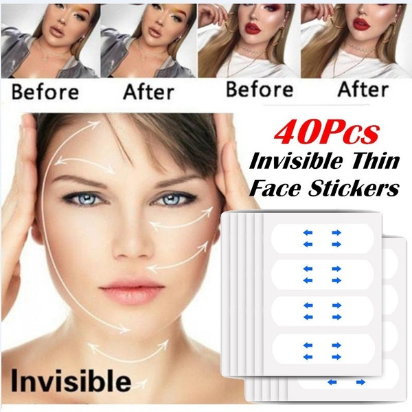 Buy Face Lift Sticker, 40Pcs/Set Instant Invisible V-Shaped Face