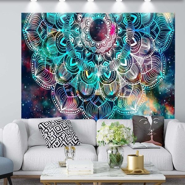 Beautiful Bohemian Mandala Wall Tapestry Wall Hanging Bohemian Wall Tapestries Mandala Wall Art Decor Wish