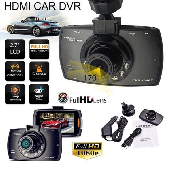2020 Universal Full HD Car DVR Camera Night Vision G-sensor 170 Degree ...