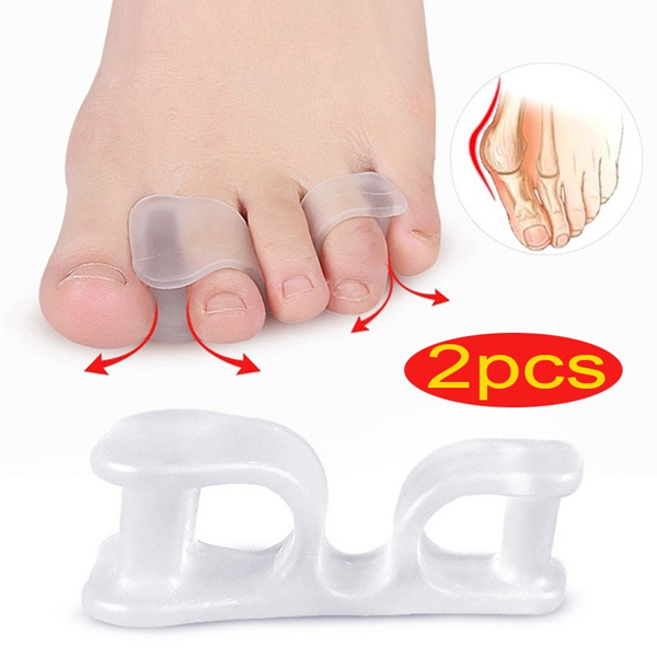 1Pair Toe Separators for Overlapping Toes, Toes Bunion Corrector Hallux ...