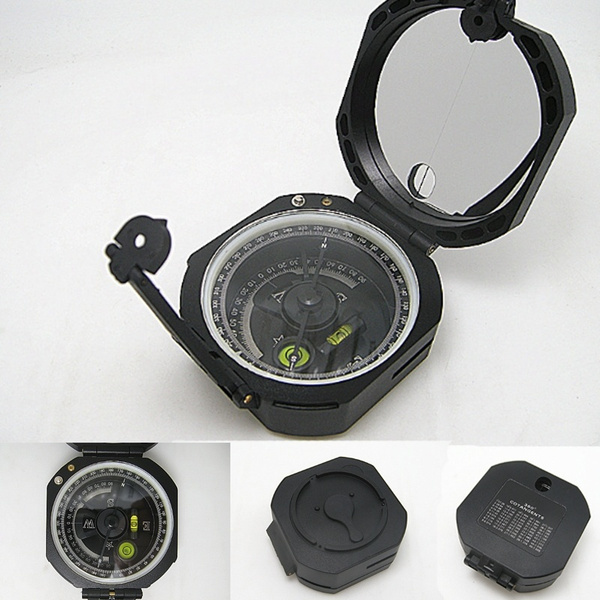 3pcs Transit Army Geology Compass for Outdoor Hiking Camping Survival Marching 