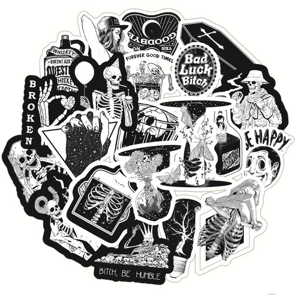 Luggage Helmet Motorcycle Window Bumpers Snowboard Guitar Cars XONOR 120PCS Black White Vinyl Sticker Graffiti Decal Perfect to Laptops Bikes Skateboards Cellphone Luggage Helmet Motorcycle Window Bumpers Snowboard Guitar Cars XONOR 120PCS Black White Vinyl Sticker Graffiti Decal Perfect to Laptops Bikes Skateboards Cellphone
