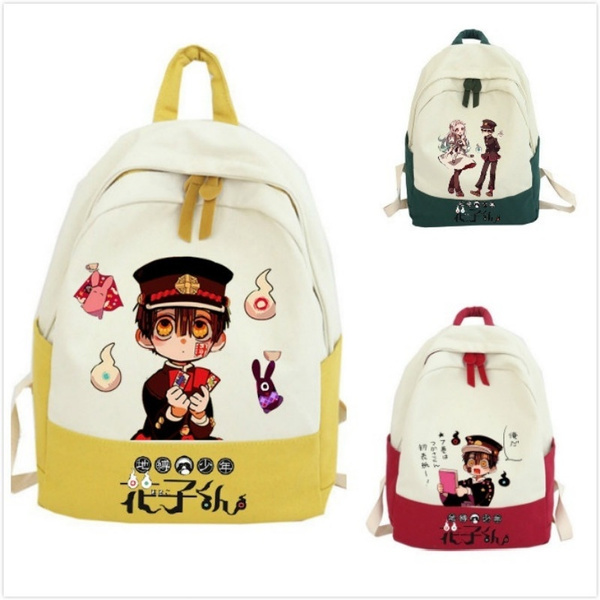 Anime Toilet-bound Hanako-kun School Bag Canvas Fashion Bag Backpacks ...