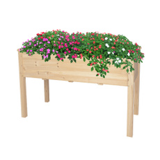 Box, gardenbed, Patio, Flowers