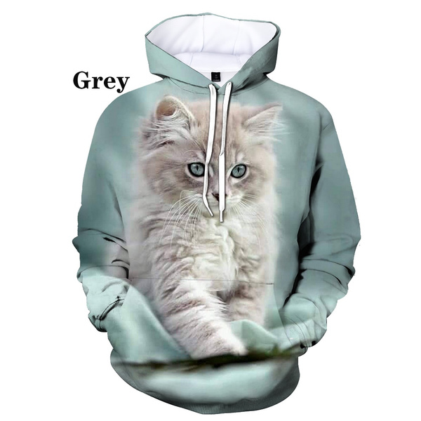 kitten in moletom com capuz