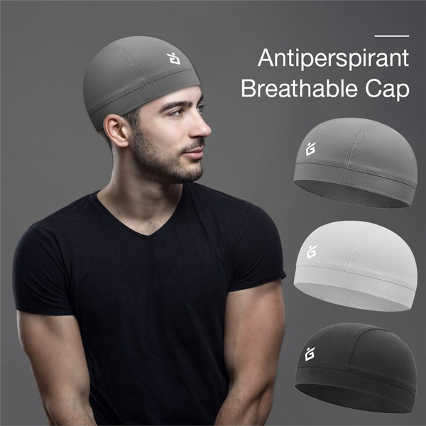 Summer Outdoor Unisex Cool Like Watermelon Beanies Cap Elasticity Breathable  Quick Dry Absorb Sweat Light ICE Head Hat Men W110