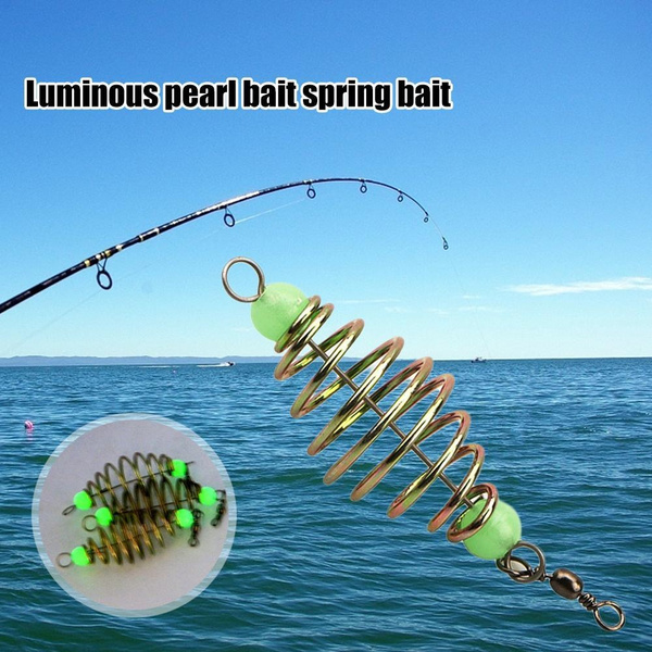 5pcs Wiring Method Carp Fishing Feeder Swimming Feeder Spring Feeder Lead  Plumb 8cm