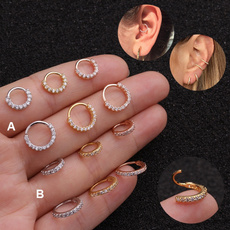Steel, spiralnosering, Jewelry, crystalnosering
