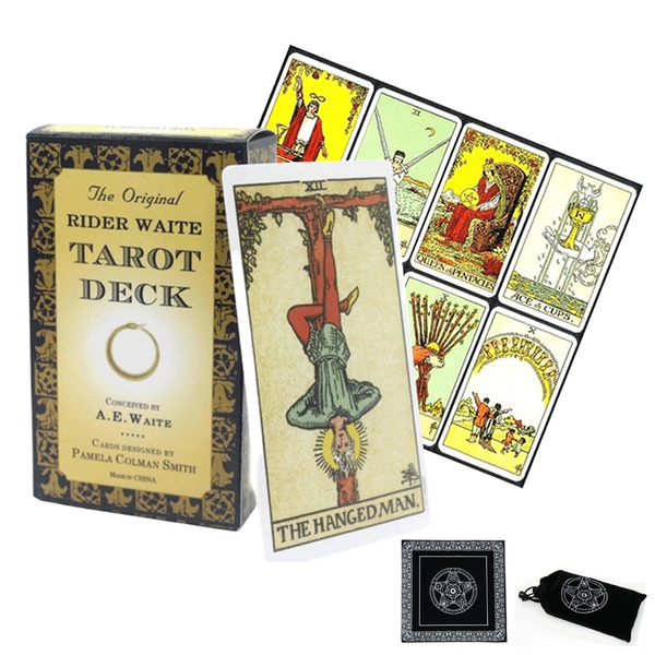 The Horseman Original Waite Tarot Deck Complete English Tarot Card Game ...