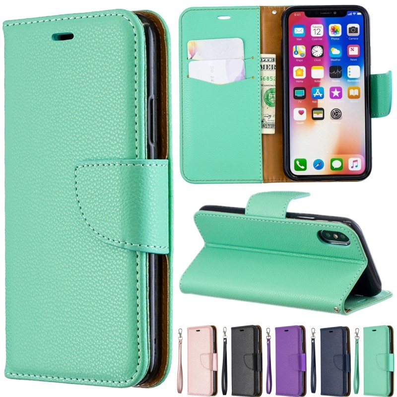Dragon Envelope Leather Wallet Handmade Phone Wallet Case Cover for iPhone 8 7 6 6s X Xs Xr 11 Pro Max Samsung Galaxy S8 S9 S10 Plus Note 8 9 10 Plus Mn1078