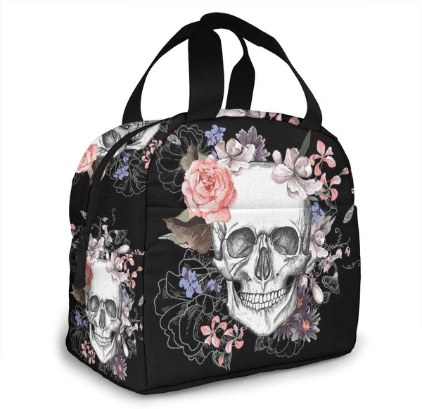 Skull cheap lunch bag