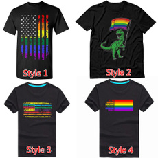 rainbow, americaflagtshirt, prideflagprintshirt, Shirt