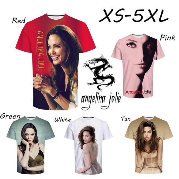 Angelina jolie best sale t shirt