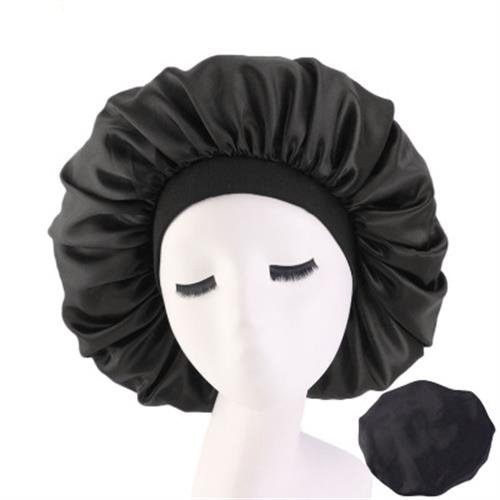 women's black bonnet hat