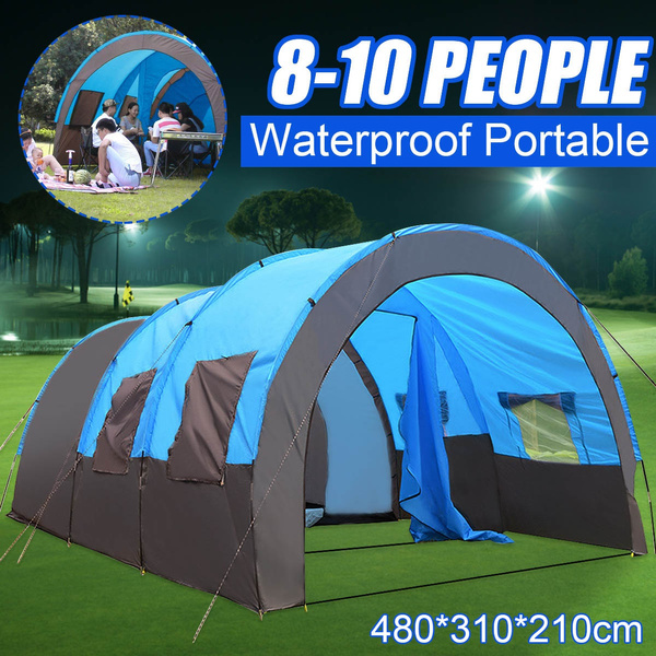 10 person store tunnel tent