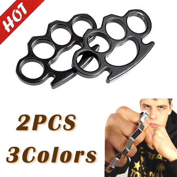 Finger Ring To Protect Yourself 2021 Funny Knuckle Dusters Brass