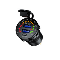 carvoltmeter, digitaldisplay, digitalvoltagemeter, touchswitch