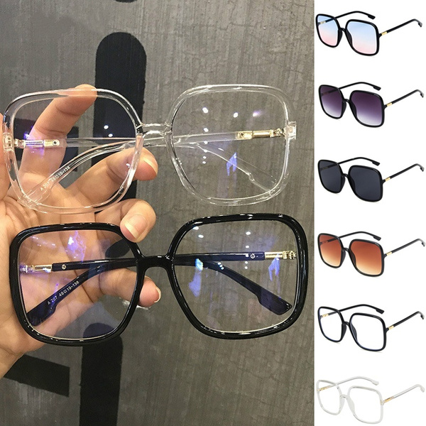 designer clear sunglasses