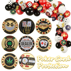 goldplated, Poker, Jewelry, gold