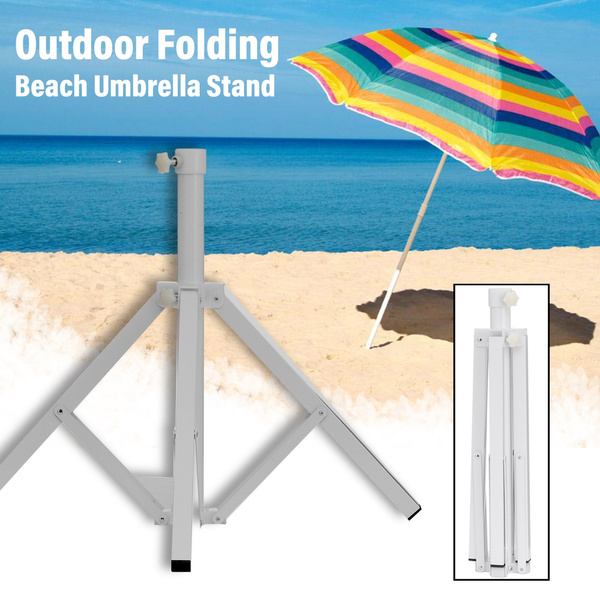 beach umbrella with tripod stand