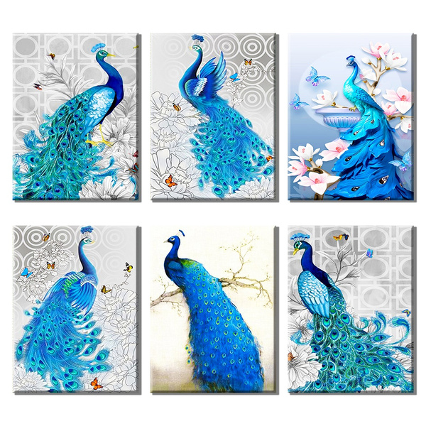 40x70 5D Peacock Diamond Painting Full Rhinestone Embroidery Mosaic Cross  Stitch Home Decor Home Entertainment – the best products in the Joom Geek  online store