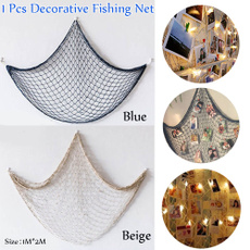 fishingnetting, decorativenet, house, housedecoration