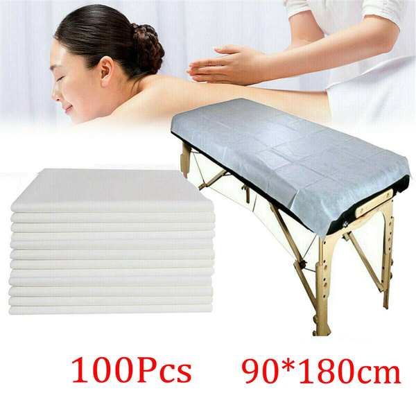 100pcs Disposable Couch Cover For Massage Table Bed Beauty Treatment