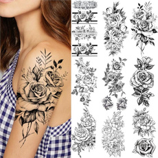 butterfly, tattoo, rosetattoosticker, Fashion