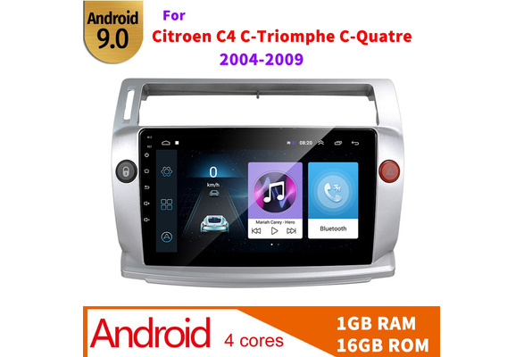 2 Din Android 9 Car Radio Multimedia Video Player GPS Navigation for Citroen  C4 C-Triomphe C-Quatre 2004 2005 2006 2007 2008 2009