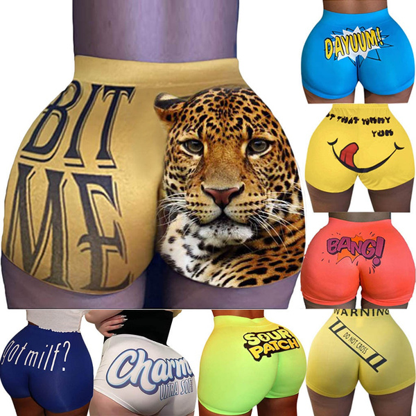 novelty booty shorts