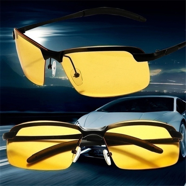 Polarized Night Vision Driving Sunglasses for Men - High