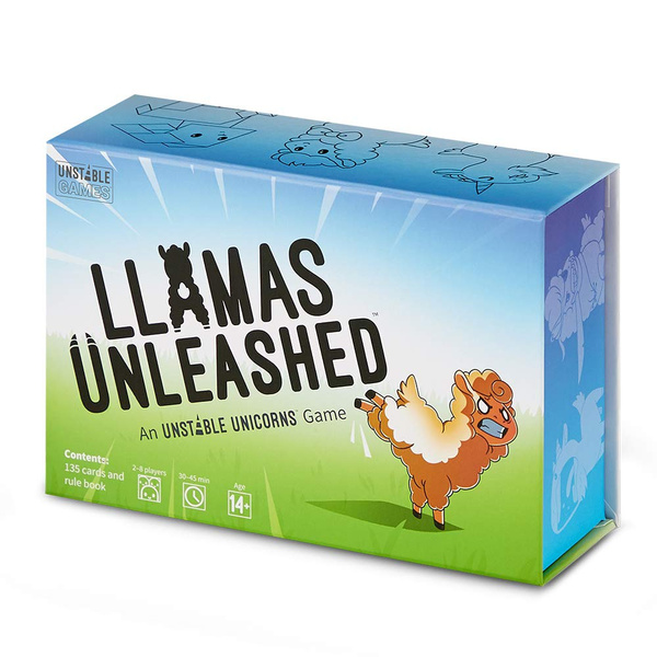 Llamas Unleashed Base Game By Unstable Unicorns Brand New 