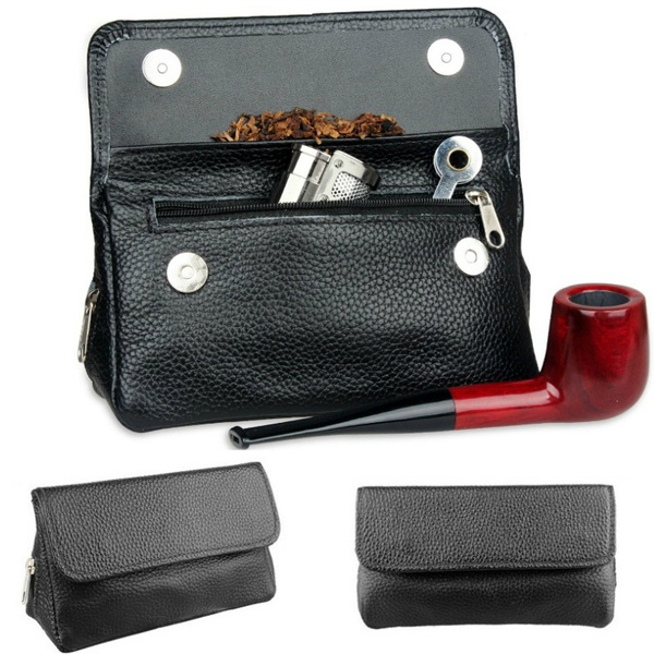 leather tobacco bolsa