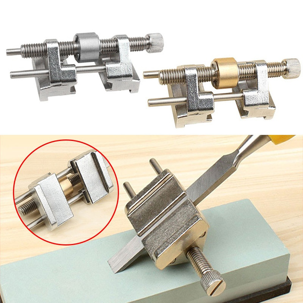 Stainless Steel Honing Guide with Roller for Wood Chisel Fixed Angle Knife  Sharpener Planer Blade Sharpening