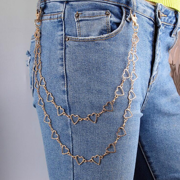 chain jeans