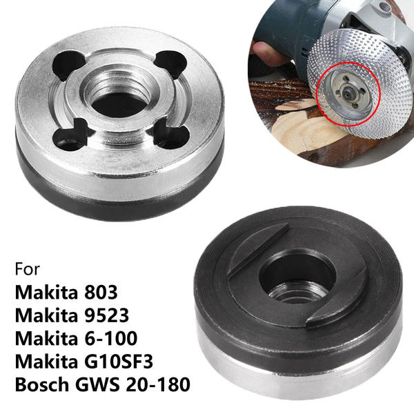 Fange 1 Pair Electrical Inner Outer Flange Nut Spare Parts for Bosch GWS6-100 Angle Grinder Connection