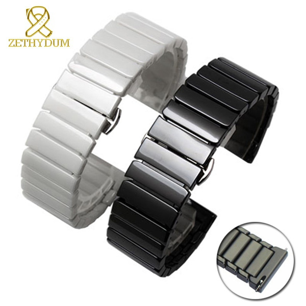 Ceramic watch strap 16mm bracelet watchband 20mm 22mm quick