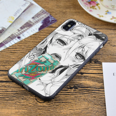 case, cute, Flowers, Apple