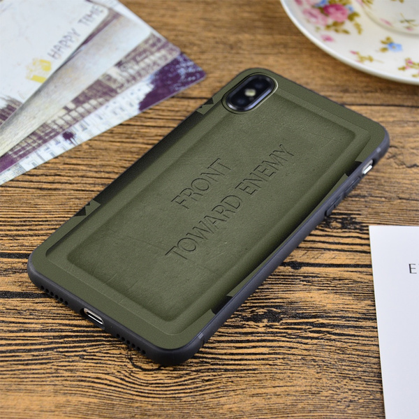 Claymore Front Toward Enemy Print Soft Silicone Matt Case For