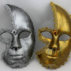 catmasquerade, Cosplay, partymask, gold