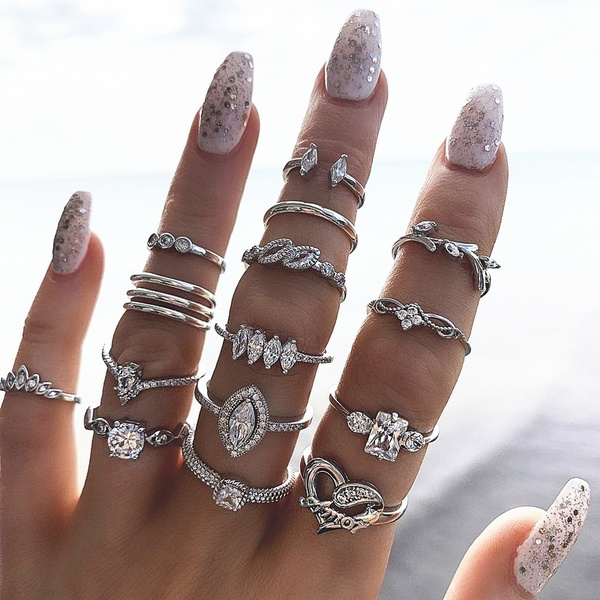 diamond knuckle rings