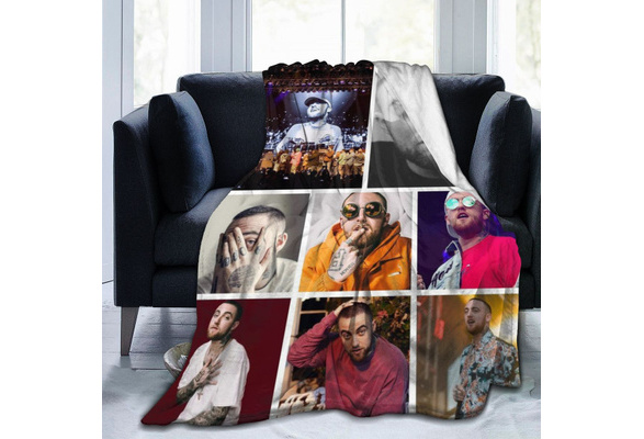 Mac Miller Ultra Soft Micro Fleece Blanket Wish