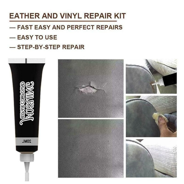 Auto Car Seat Repair Kit Liquid Skin Leather Vinyl Clock Repair