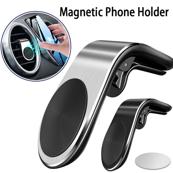 Magnetic Car Phone Holder Air Vent Mobile Phone Car Mount Magnetic Auto ...